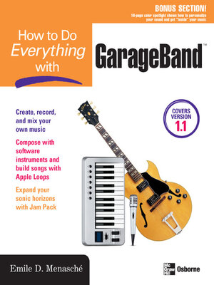 cover image of How to Do Everything with GarageBand<sup>TM</sup>